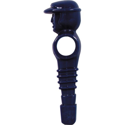 Soccerman with Cap Buffalo, Blue, 16 mm