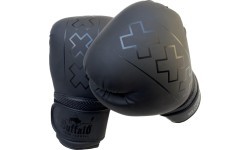 Boksa cimdi Buffalo Metal, melni, 12 oz