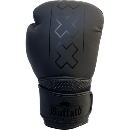 Боксёрские перчатки Buffalo Metal, чёрные, 12 oz
