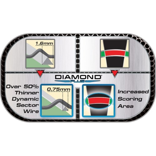 Winmau šautriņu mērķis Diamond Wired