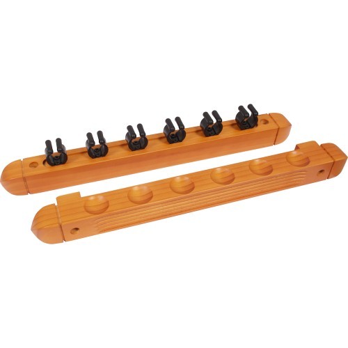Statīvs 6 biljarda kijām Buffalo Maple
