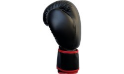 Buffalo Outrage boxing gloves black and red 12oz