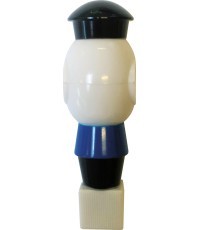 Galda futbola figūriņa Buffalo, zila, 16 mm