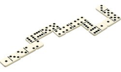Игра Домино Philos Double 6, 19x12 см