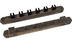 6 nūju turētājs Buffalo, pelēks