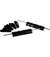 Futbola galds Flat Score Counter Black