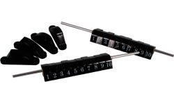 Futbola galds Flat Score Counter Black