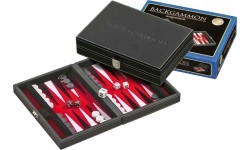 Backgammon Philos Tinos Red, Magnetic 23x16.5cm