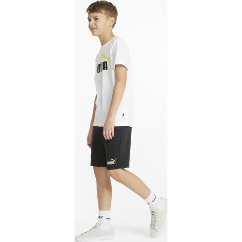Puma šorti pusaudžiem Ess+ 2 Col Shorts Black 586989 97