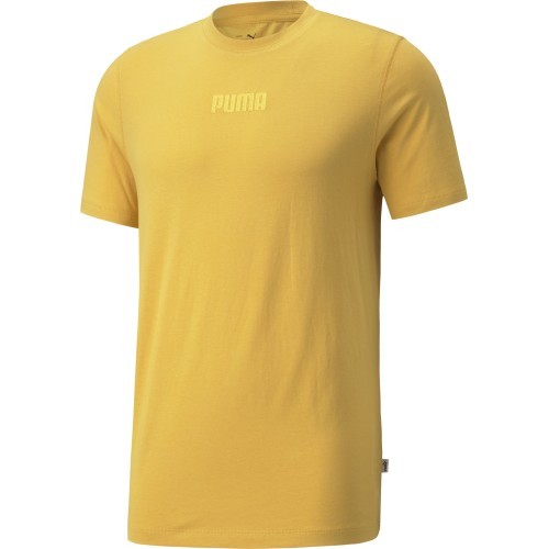 Puma Modern Basics Tee men's T-shirt, yellow