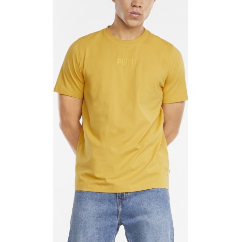 Puma Modern Basics Tee vīriešu T-krekls, dzeltens