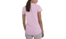 Женская футболка Puma Ess+ Logo Heather Pink 852127 21