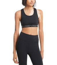 Puma Mid Impact Elastic sporta krūšturis sievietēm, melns 520302 01