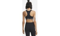 Спортивный бюстгальтер женский Puma Mid Impact Elastic чёрный 520302 01