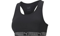 Puma Mid Impact Elastic Women's Sports Bra Black 520302 01