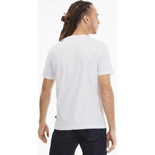 Футболка Puma Flock Graphic Tee White