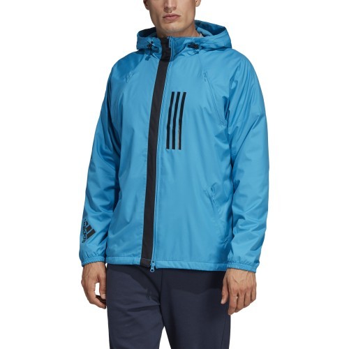 Мужская куртка Adidas M W.N.D. Shocya, синяя DZ0053