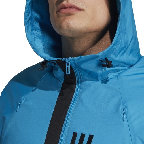 Мужская куртка Adidas M W.N.D. Shocya, синяя DZ0053