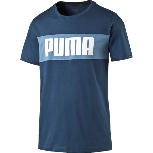 Puma Power Block Dry Tee Blue vīriešu T-krekls 836515 12