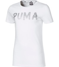 Футболка для девочек Puma Alpha Tee G White 581360 02