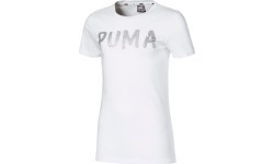 Puma Girls' T-Shirt Alpha Tee G White 581360 02