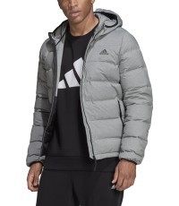 Мужской пуховик Adidas Helionic Mel Grey H59836
