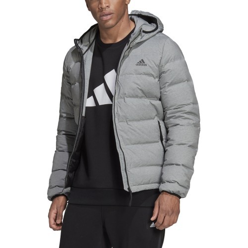 Adidas Helionic vīriešu dūnu jaka Mel Grey H59836