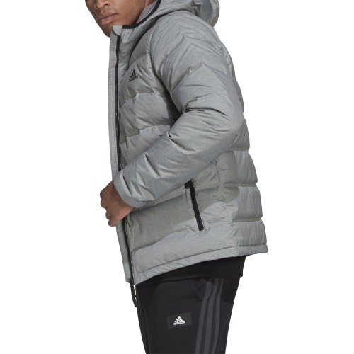 Adidas Helionic vīriešu dūnu jaka Mel Grey H59836