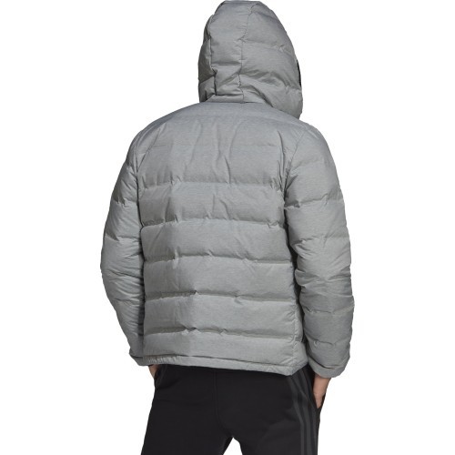 Adidas Helionic vīriešu dūnu jaka Mel Grey H59836
