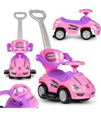 Bērnu ratiņi deluxe 3in1 Pink