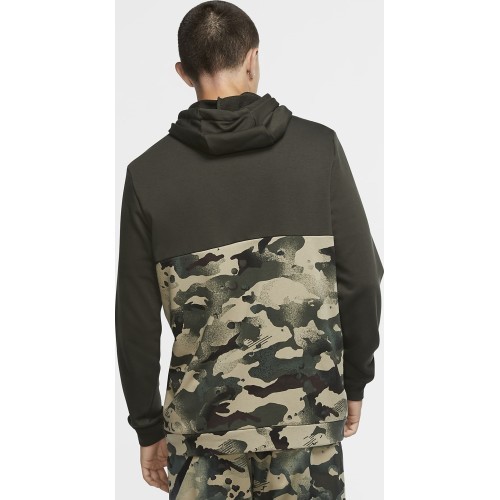 Nike Men's Sweatshirt M NK Dry FZ FA Camouflage Green
