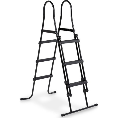EXIT baseina kāpnes rāmja augstumam 91–107 cm, melnas