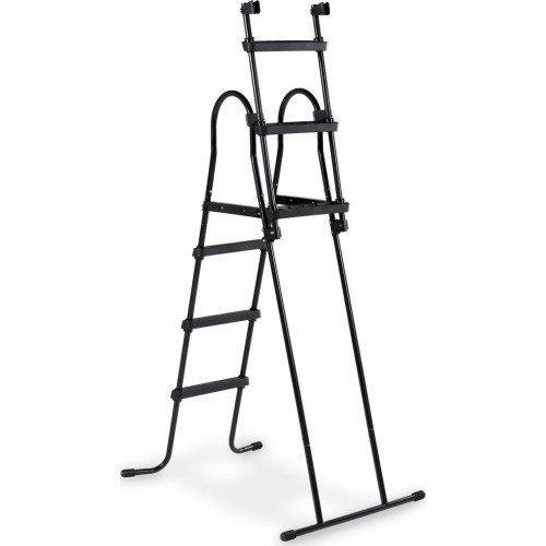 EXIT baseina kāpnes rāmja augstumam 91–107 cm, melnas