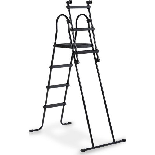 EXIT pool ladder for frame height of 108-122cm - black