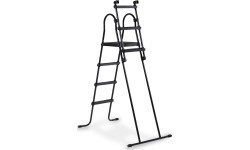 EXIT baseina kāpnes 108–122 cm rāmja augstumam, melnas