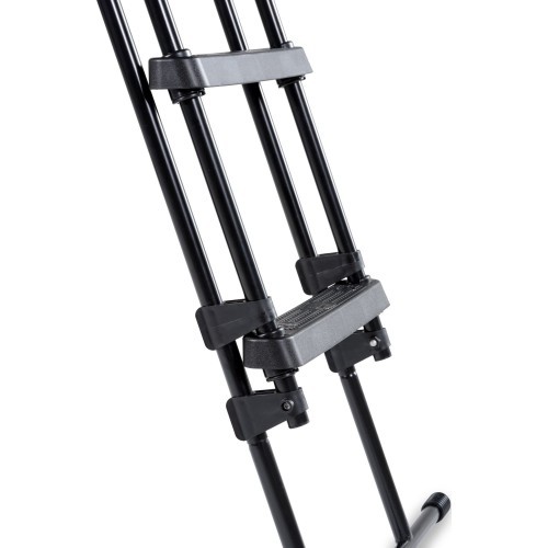 Лестница для бассейна EXIT для высоты каркаса 108-122 см - черная