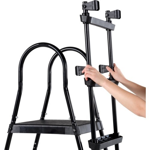 Лестница для бассейна EXIT для высоты каркаса 108-122 см - черная