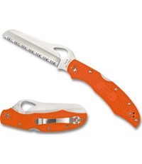 Folding Knife Spyderco BY17SOR2 Cara Cara 2 Rescue, Orange