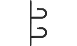 Настенное крепление для боевого каната inSPORTline Lankor