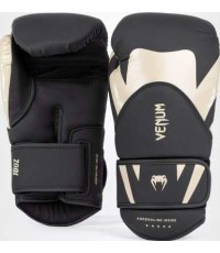 Боксерские перчатки Venum Challenger 4.0 - черный/бежевый