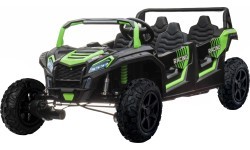 Četrvietīgs bagijs ATV Racing UTV2000 ar litija jonu akumulatoru, zaļš