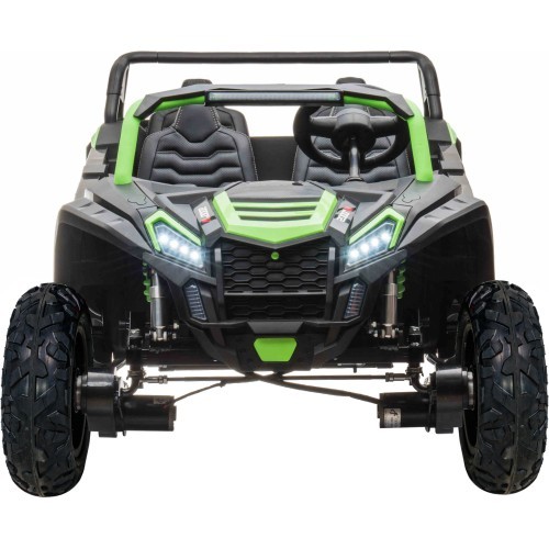 Četrvietīgs bagijs ATV Racing UTV2000 ar litija jonu akumulatoru, zaļš