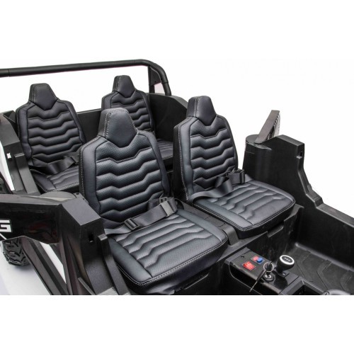 Četrvietīgs bagijs ATV Racing UTV2000 ar litija jonu akumulatoru, zaļš