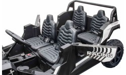 Четырёхместный багги ATV Racing UTV2000 с литий-ионным аккумулятором, зелёный