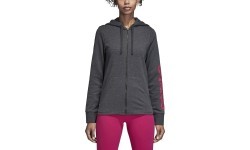 Adidas Ess Lin FZ Hoodie sweatshirt Grey CZ5720