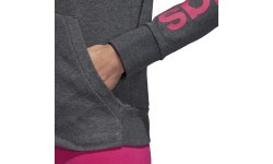 Adidas Ess Lin FZ Hoodie sweatshirt Grey CZ5720