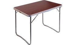 Foldable Camping Table Balaton - Brown