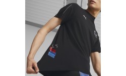 Мужская хлопковая футболка Puma BMW MMS MT7, чёрная 535861 04