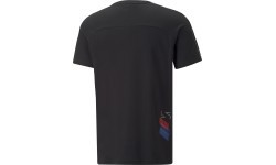 Мужская хлопковая футболка Puma BMW MMS MT7, чёрная 535861 04