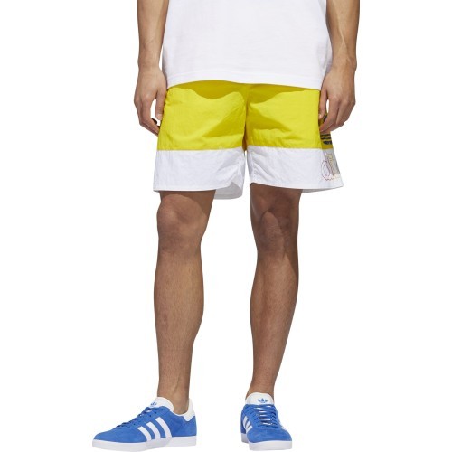 Мужские шорты Adidas Originals Freestyle Yellow White
